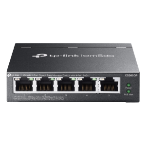 SWITCH 5P LAN GIGABIT TP-LINK ES205G EASY MANAGED  - CUST.IN ACCIAIO X DESKTOP (INTEG,CONTR.OMADA SDN)