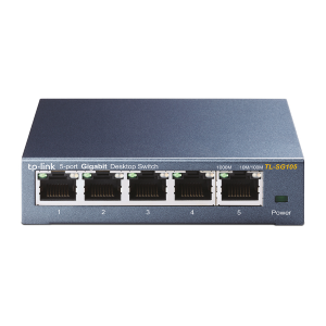 SWITCH 5P LAN GIGABIT TP-LINK TL-SG105 METAL SUPPORTS GMP SNOOPING,IEEE802.1P QOS, PLUGPLAY -GARANZIA 3 ANNI