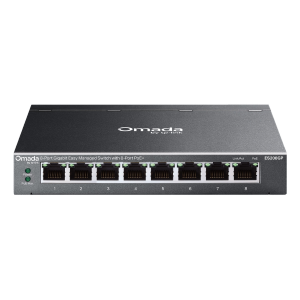 SWITCH 8P LAN GIGABIT POE+ TP-LINK ES208GP EASY MANAGED  8P GIGABIT POE  (INTEG,CONTR.OMADA SDN)
