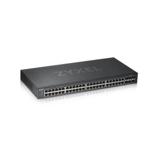 SWITCH ZYXEL GS1920-48V2-EU0101F 44P GIGABIT + 2P SFP GIGA + 4P DUAL PERS.,IPV6, VLAN,NEBULAFLEX-RACK 19"FREE NEBULA BASIC