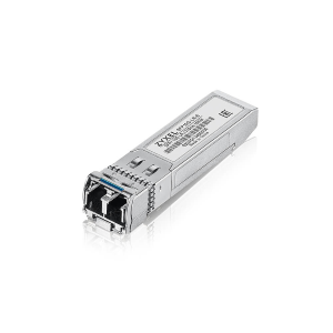 TRANSCEIVER ZYXEL  SFP10G-LR-E-ZZBD01F SFP+ LR 10G MONOMODALE, FINO A 10KM, CONNETTORE LC - PACK 10PZ