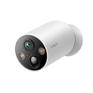 VIDEOCAMERA WIRELESS TP-LINK TC85 2K (2560X1440)- 2.4GHZ-BATT.RICARIC.-SUPP.MICRO SD FINO 512GB (NO INCL.)-IP66-VIS.NOTT. 15MT