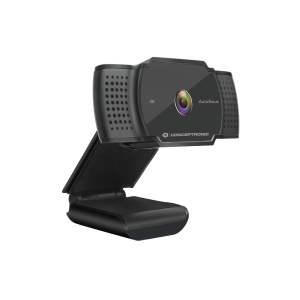 WEBCAM CONCEPTRONIC AMDIS02B USB 2K SUPER HD (RISOL.2592X1944) 3MP CON MESSA A FUOCO AUTOM. E MICROFONO