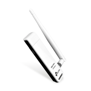 WIRELESS 150M LAN USB TP-LINK TL-WN722N 802.11BGN 1T1R 2.4GHZ HIGH GAIN ANTENNA SEPARABILE -GARANZIA 3 ANNI-