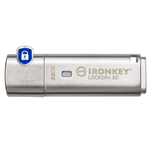 Kingston Technology IronKey 32GB IKLP50 AES USB, w/256bit Encryption
