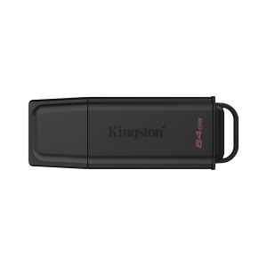 FLASH DRIVE USB3.2  64GB KINGSTON DTXG2/64GB EXODIA NERO