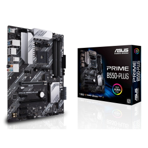 MB ASUS PRIME B550-PLUS B550 AM4 4XDDR4-4600O.C. 1XPCIE4.0X16 HDMI-2.1 DP 6XSATA3R M.2 GBLAN ATX 90MB14U0-M0EAY0