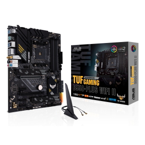 MB ASUS TUF GAMING B550-PLUS WIFI II AM4 4XDDR4DC-7866(OC) DP HDMI 1XPCIE4.0X16 6XSATA3 3XM.2 WIFI6 BT ATX 90MB19U0-M FINO:29/05